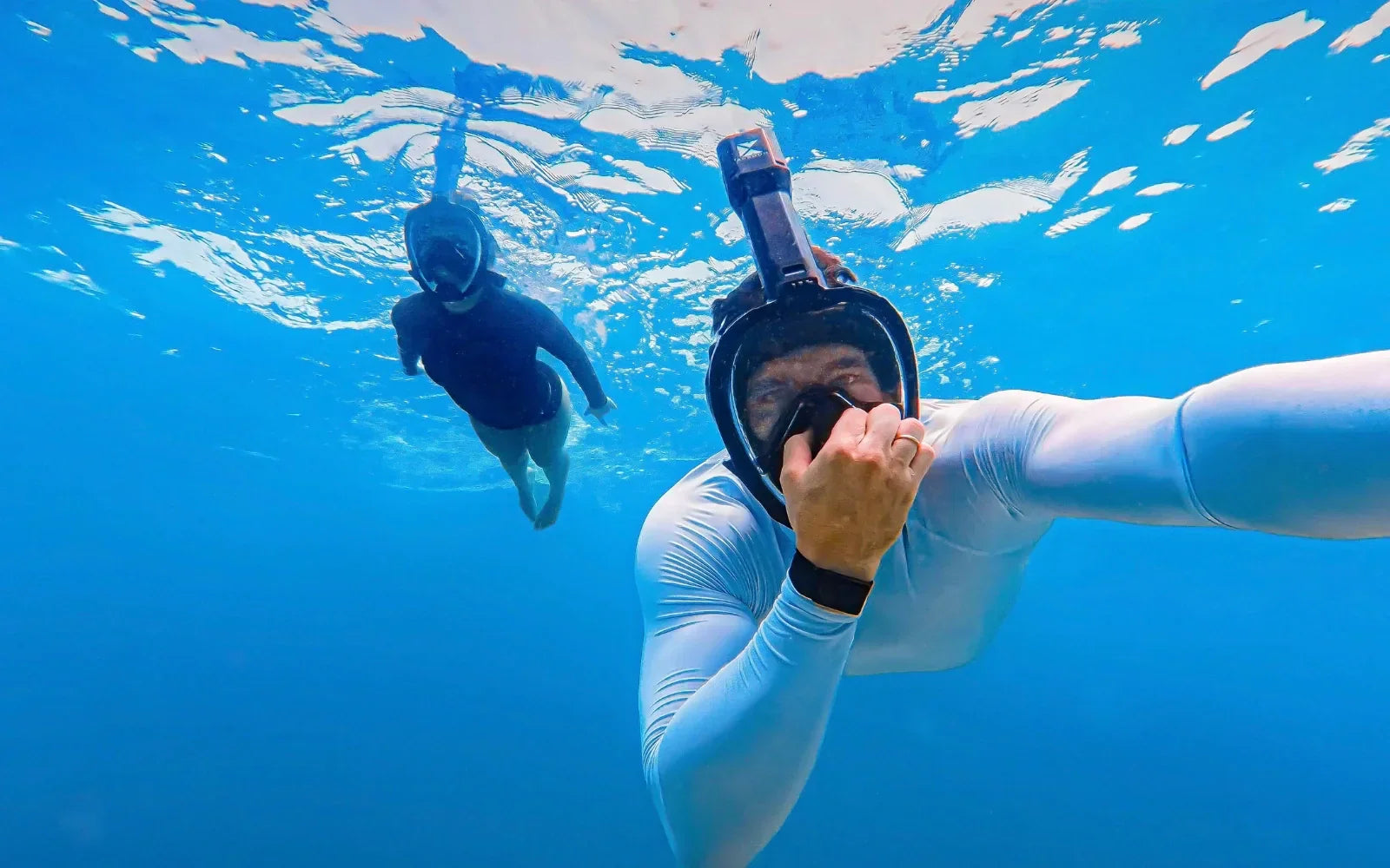 Richtig atmen beim Schnorcheln: die Atemtechnik.