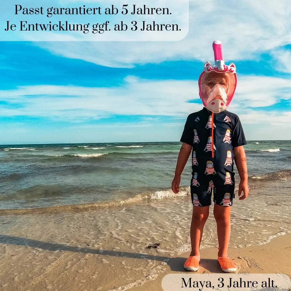 Kinder Schnorchelmaske Einhorn