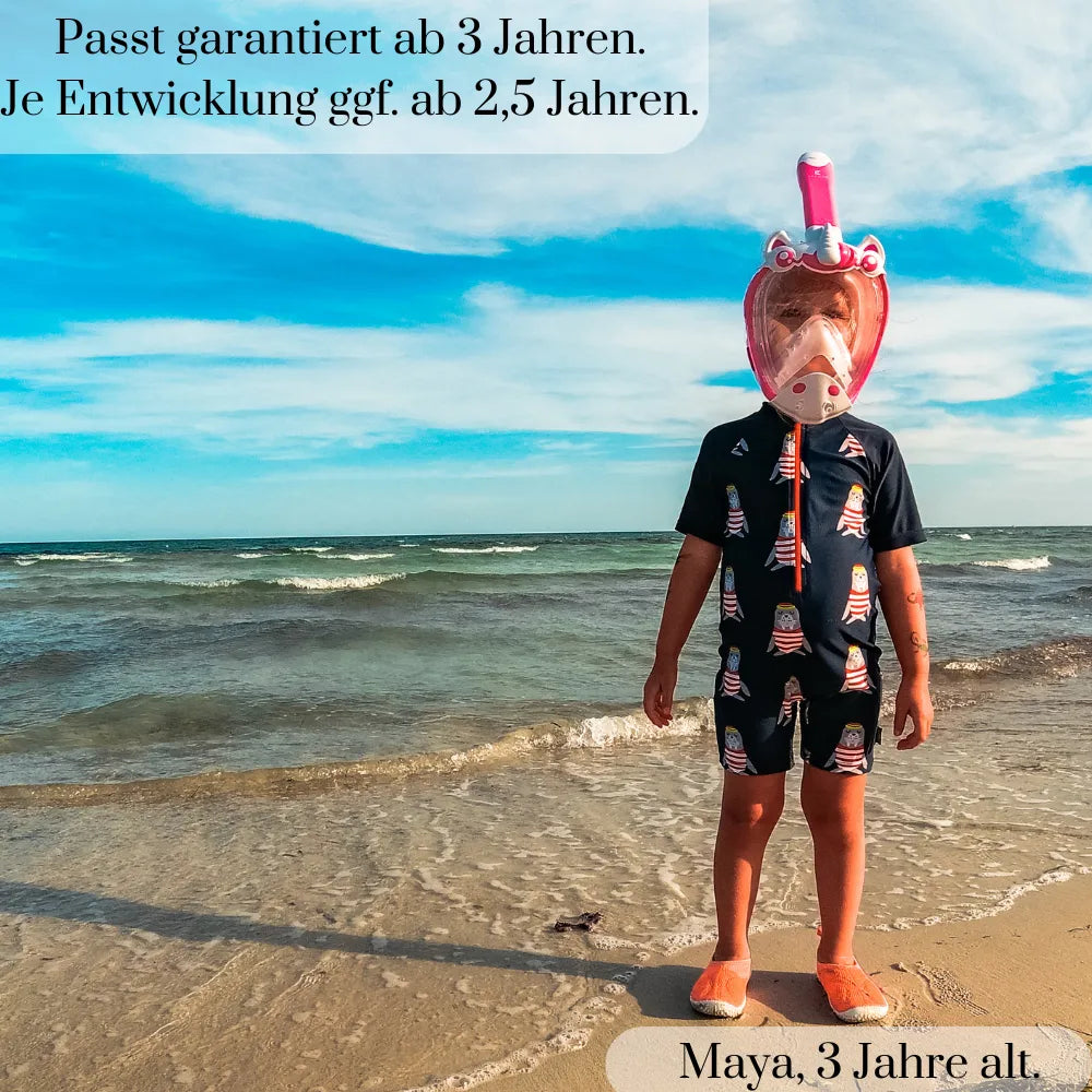 Kinder Schnorchelmaske Einhorn