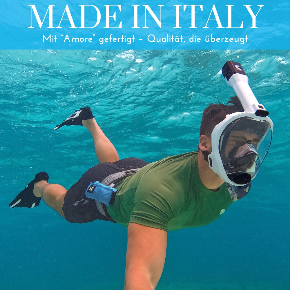 Kurzflossen Made in Italy Tauchen