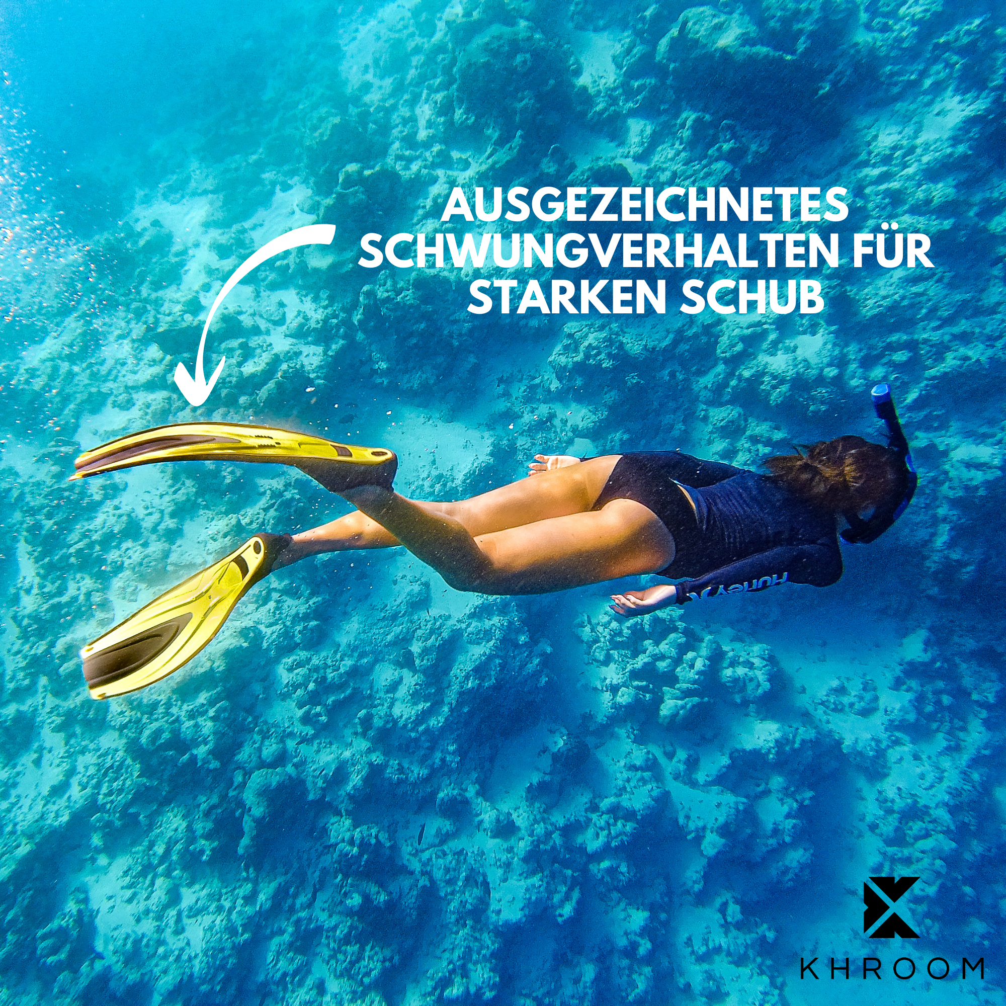 Schnorchelflossen lang von Khroom