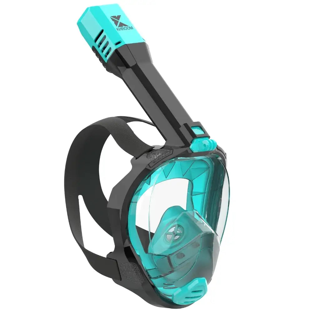 Schnorchelmaske von Khroom Sport Seaview Pro Türkis