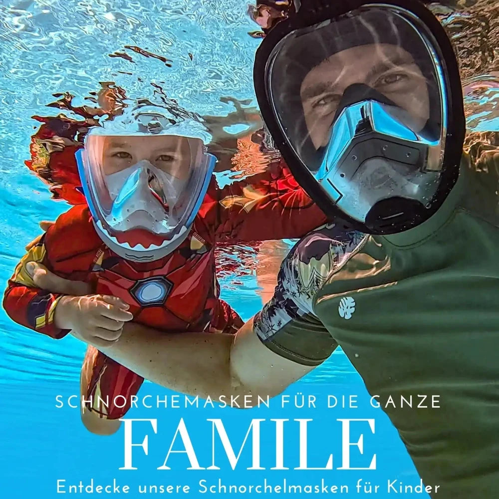 Seaview Pro Schnorchelmaske Familie