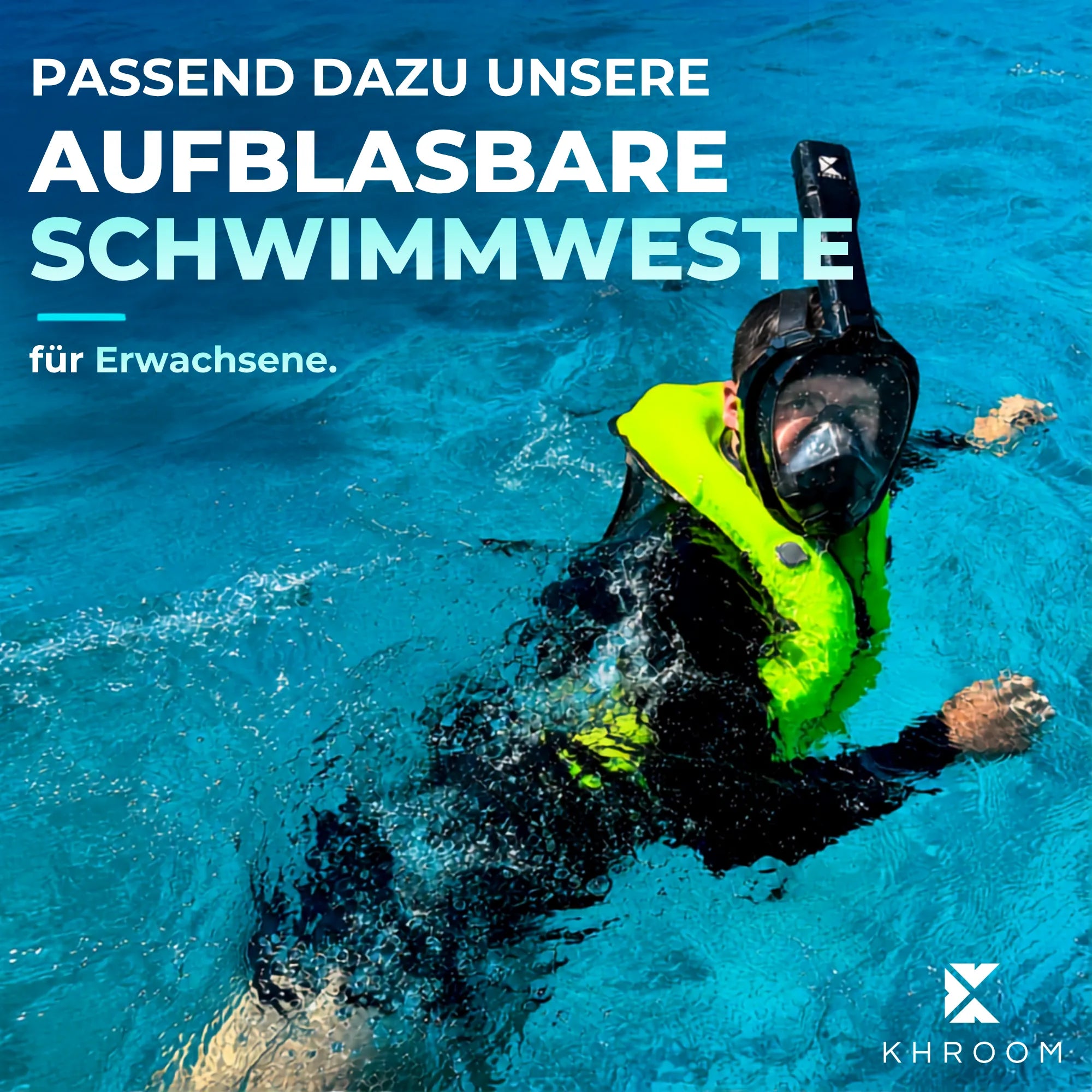 SeaviewPro Schnorchelmaske Schwimmweste