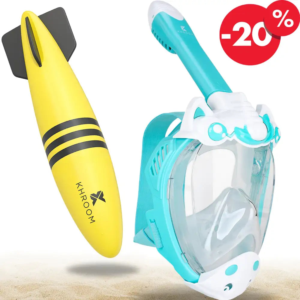 Seaview Kids Bundle: Snorkel Mask + Underwater Torpedo
