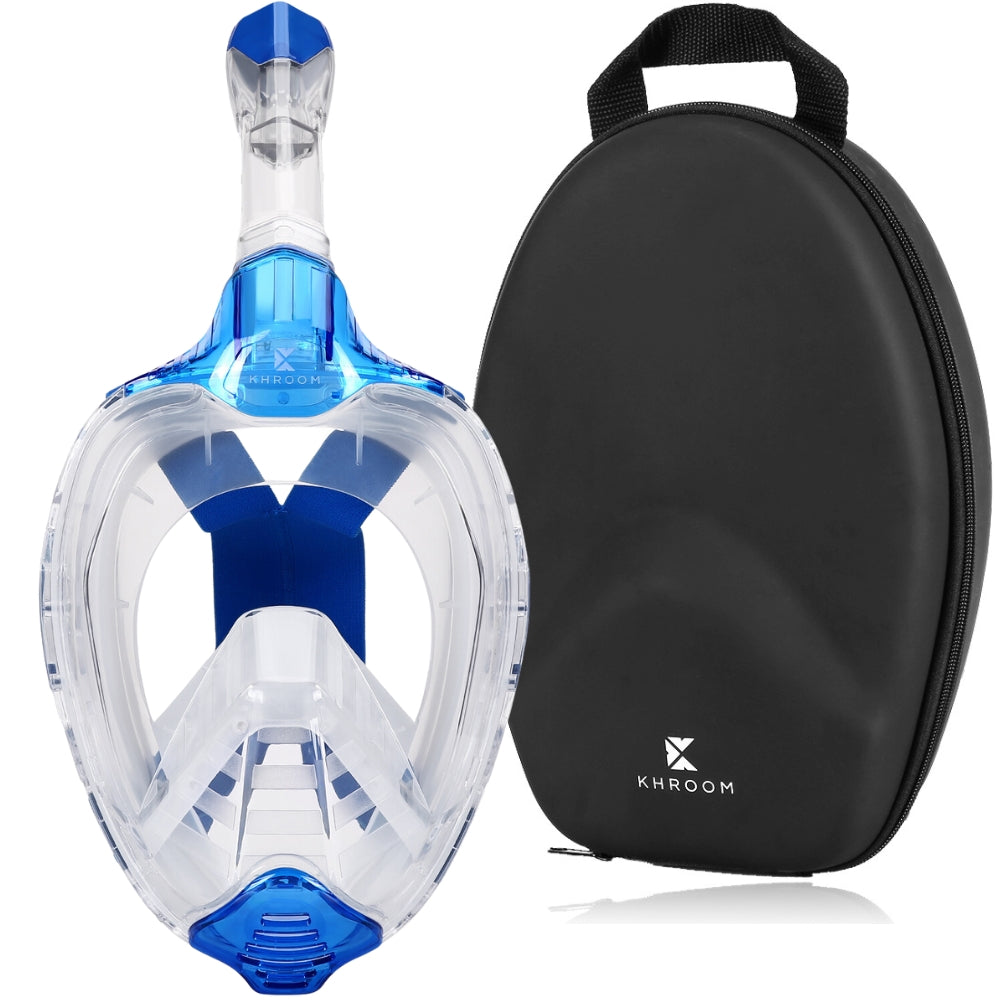 Schnorchelmaske mit Case Erwachsene Seaview X Khroom