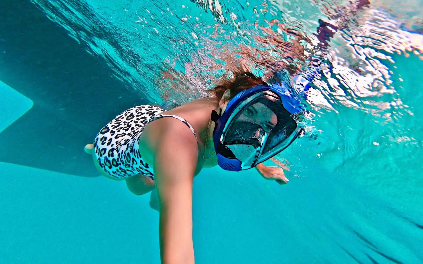 CO₂-sichere Schnorchelmaske