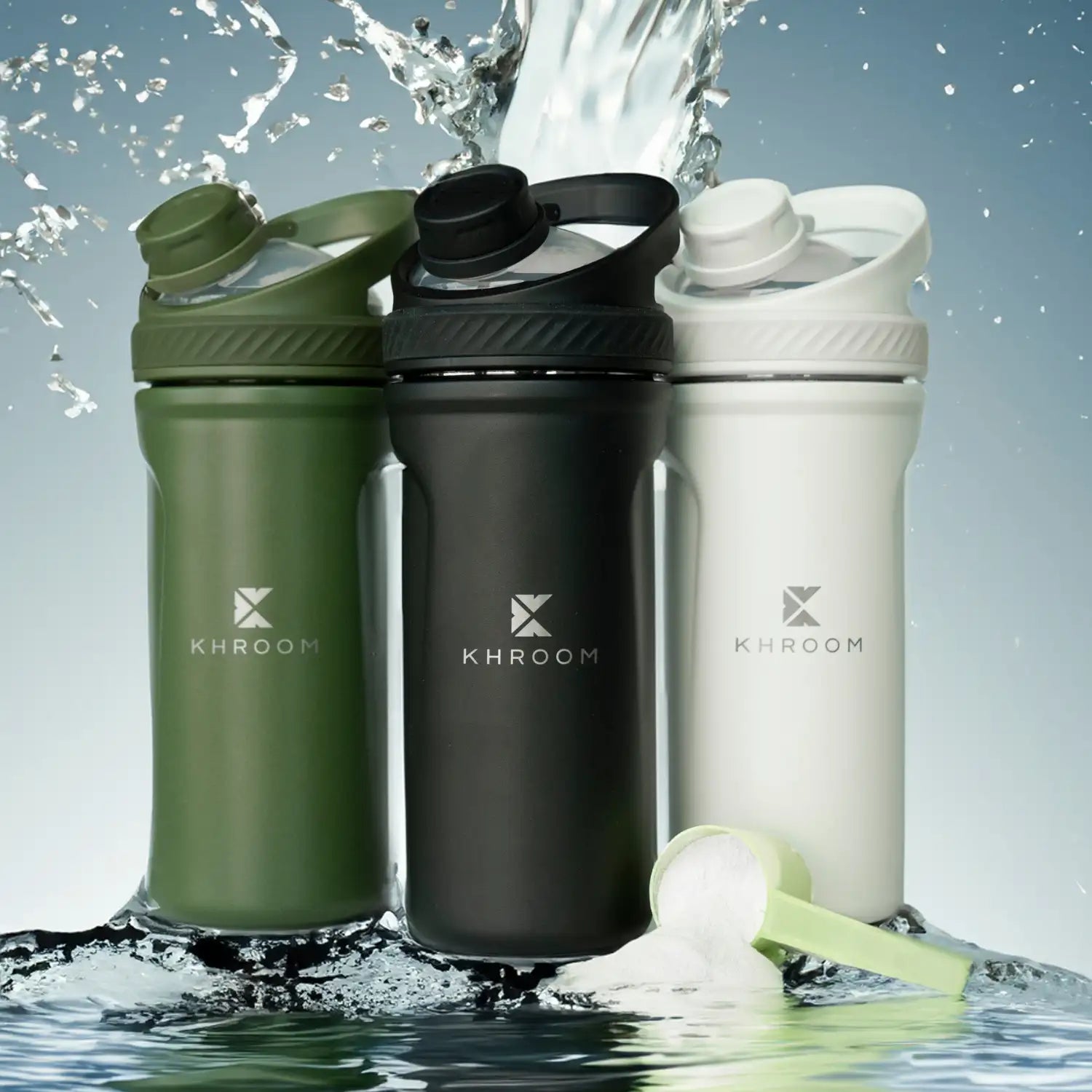 Shaker à protéines en acier inoxydable 700ml