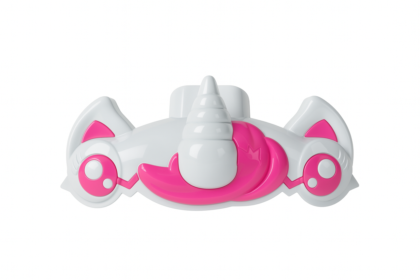 Unicorn eyes and chin