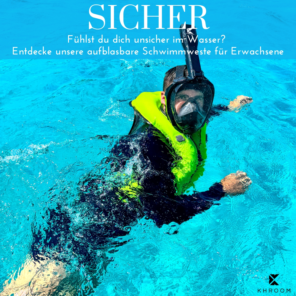 Kurzflossen Made in Italy Schwimmweste