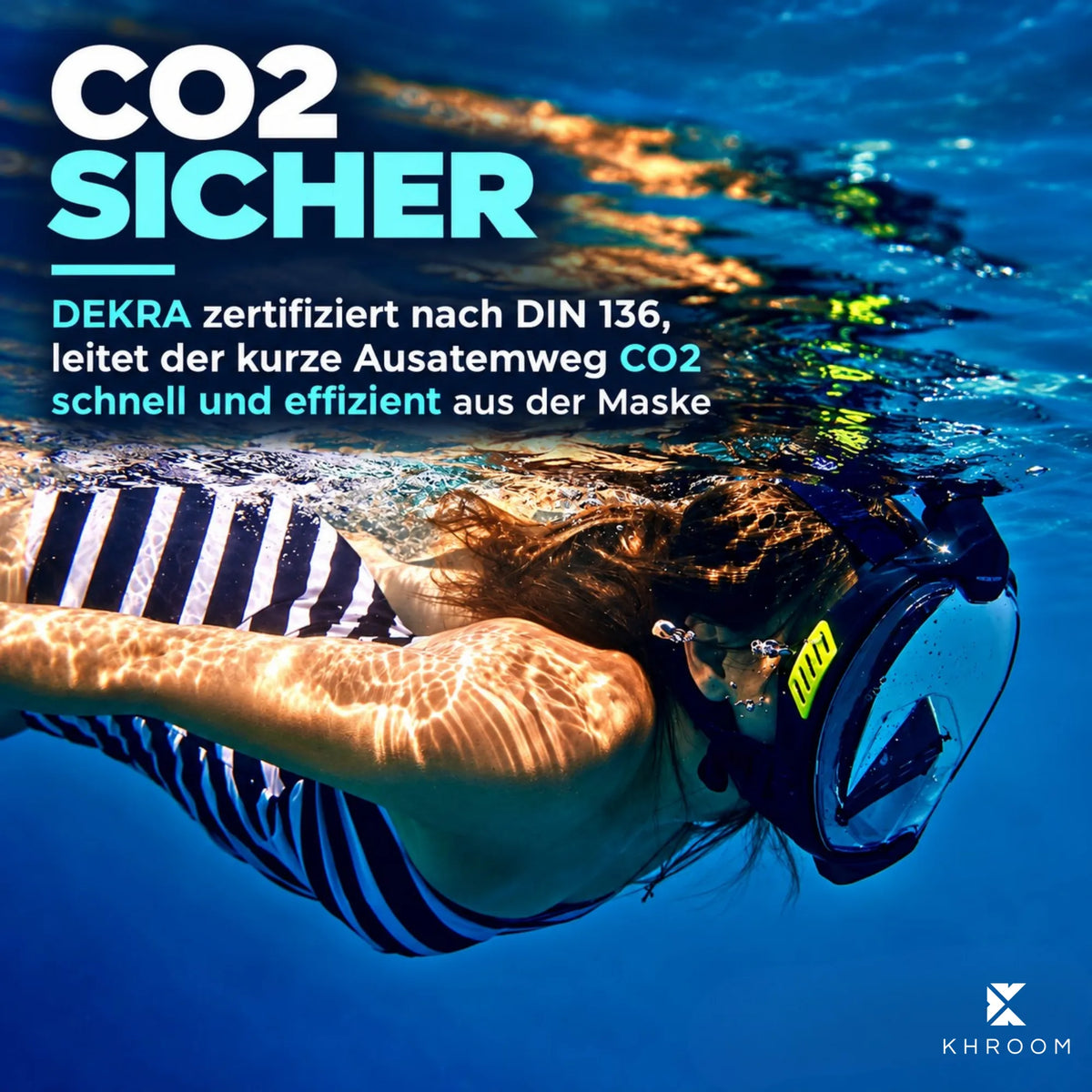 Snorkelmasker Seaview X duiken